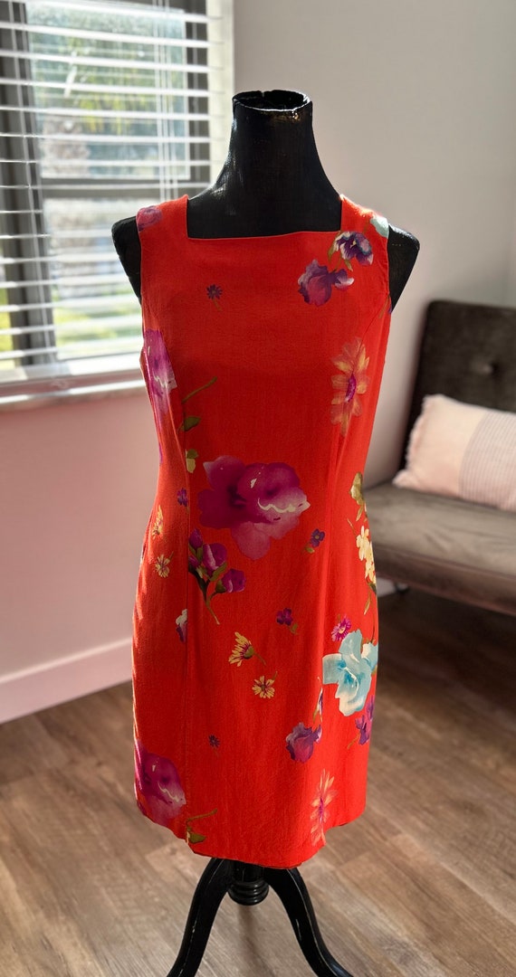 Vintage KC Spencer Floral Dress