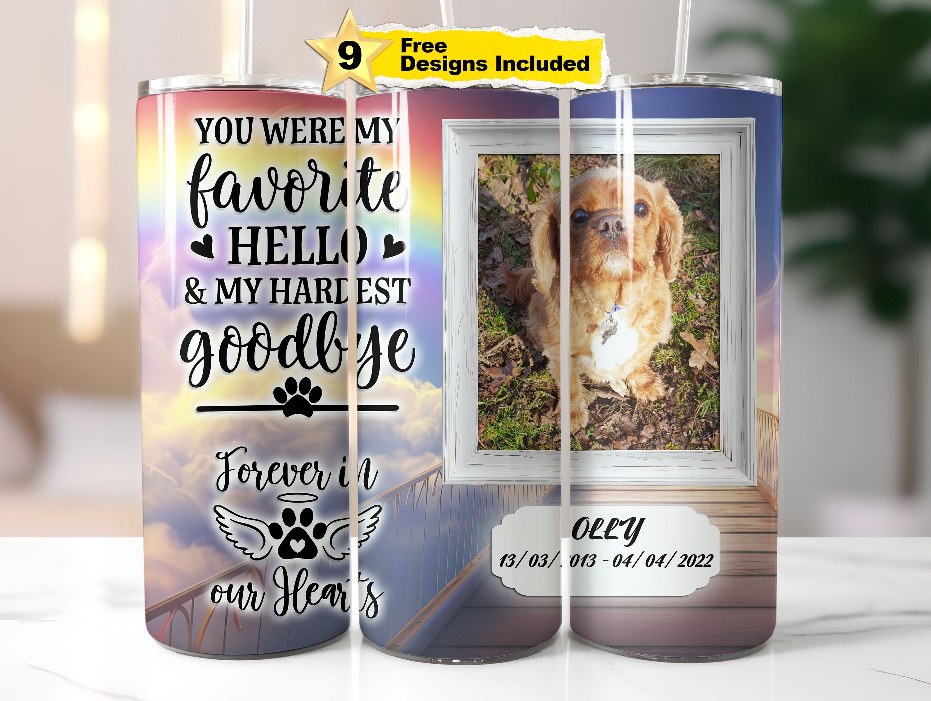 Personalized Pet Skinny Tumbler – Type League Press