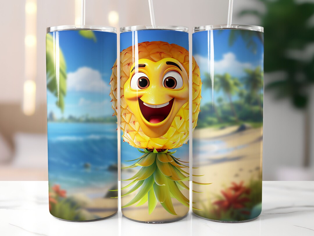 Upside Down Ananas Magnet 10,2cm - Swinger Lifestyle Geschenk