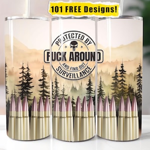 Emballage pour gobelet 2e amendement : motif patriotique (PNG numérique)