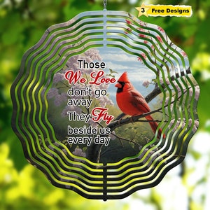 Cardinal Wind Spinner Sublimation Design PNG Cardinal Wind Spinner Template Wind Spinner Sublimation Cardinal PNG Instant Download File