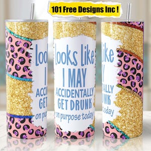 Funny Sarcastic Quote Tumbler Wrap PNG Seamless Sublimation Designs Download Png Sublimation 20oz Skinny Tumbler Wrap Png File