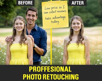 Restauration de photos professionnelles, élimination des personnes, réparation des dommages (téléchargement numérique)