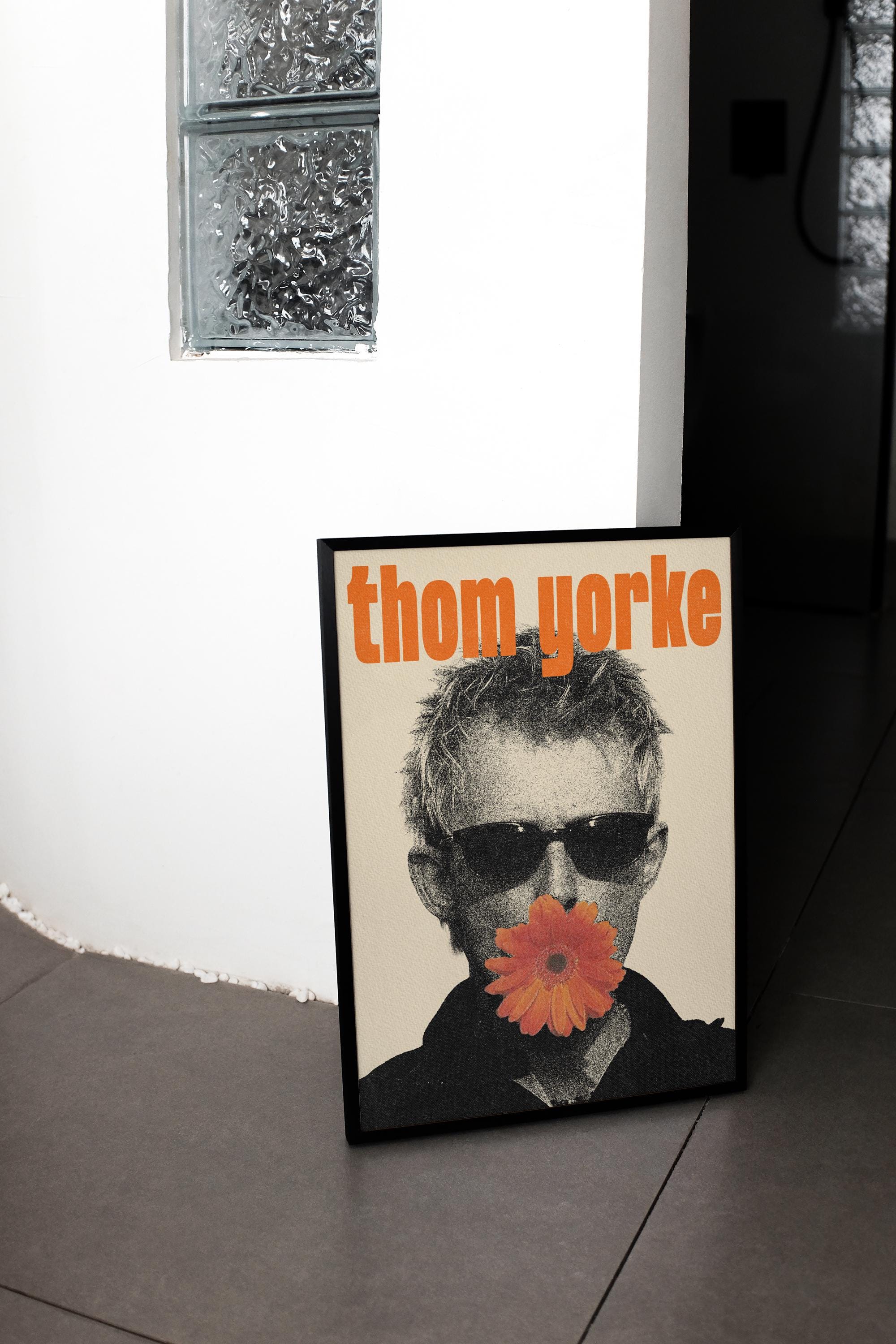 Thom Yorke Poster: Radiohead Inspired Wall Art (digital Download