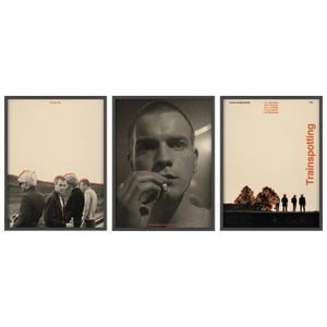 Trainspotting Movie Poster Set: Mark Renton Art Prints (Digital Download)