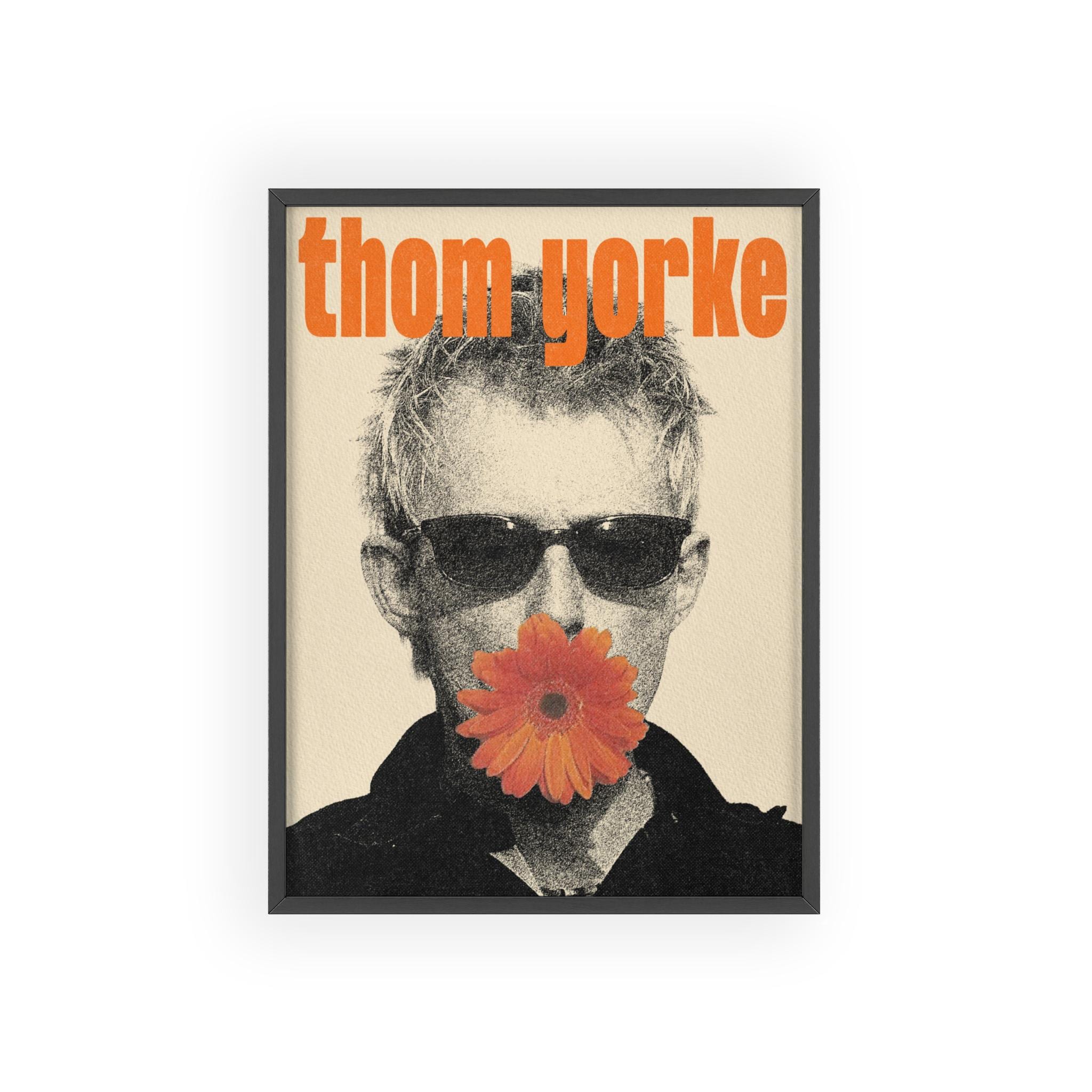 Thom Yorke Poster - Thom Yorke Radiohead Poster - Wall Art