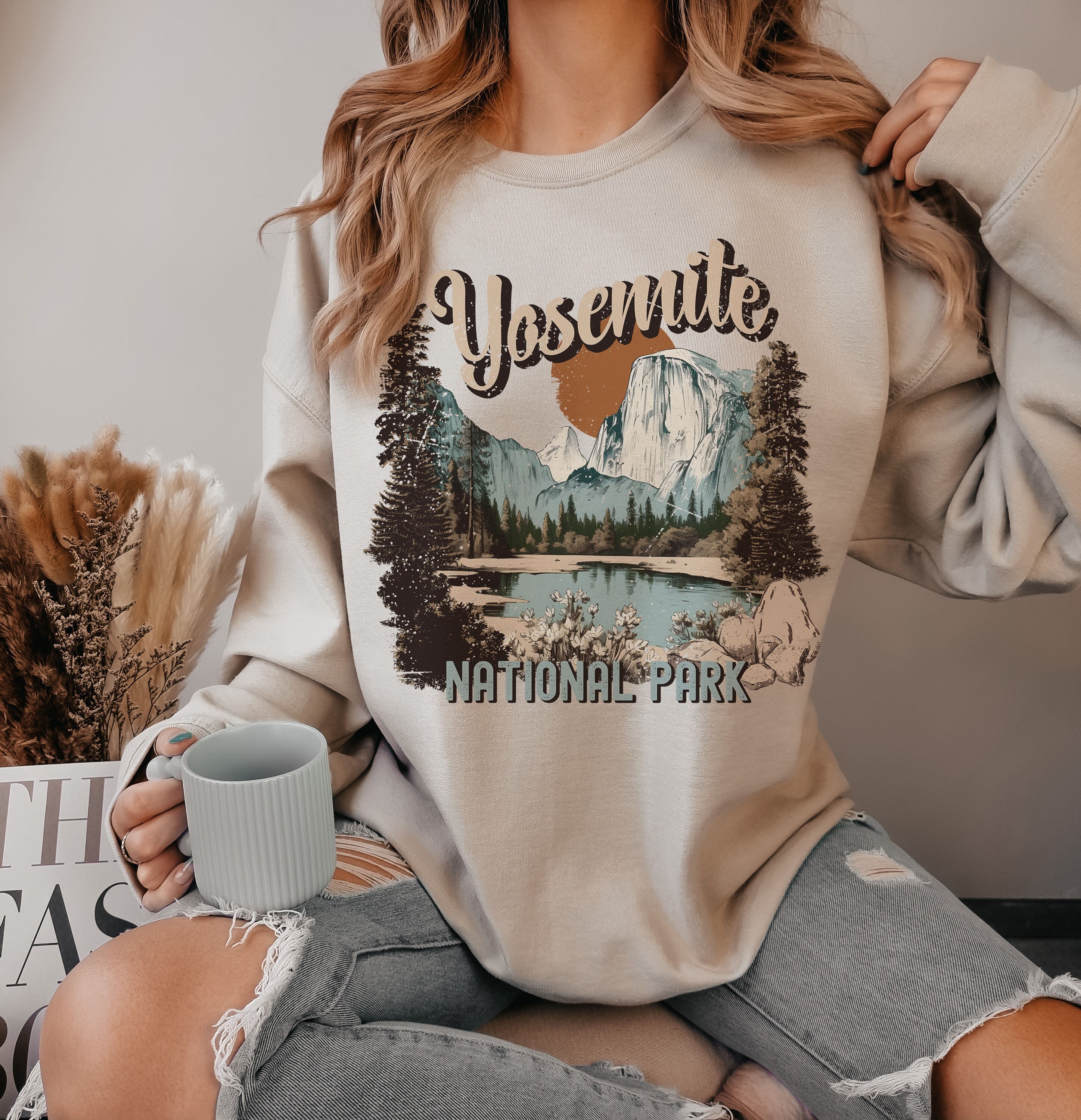 Yosemite Sweatshirt Etsy