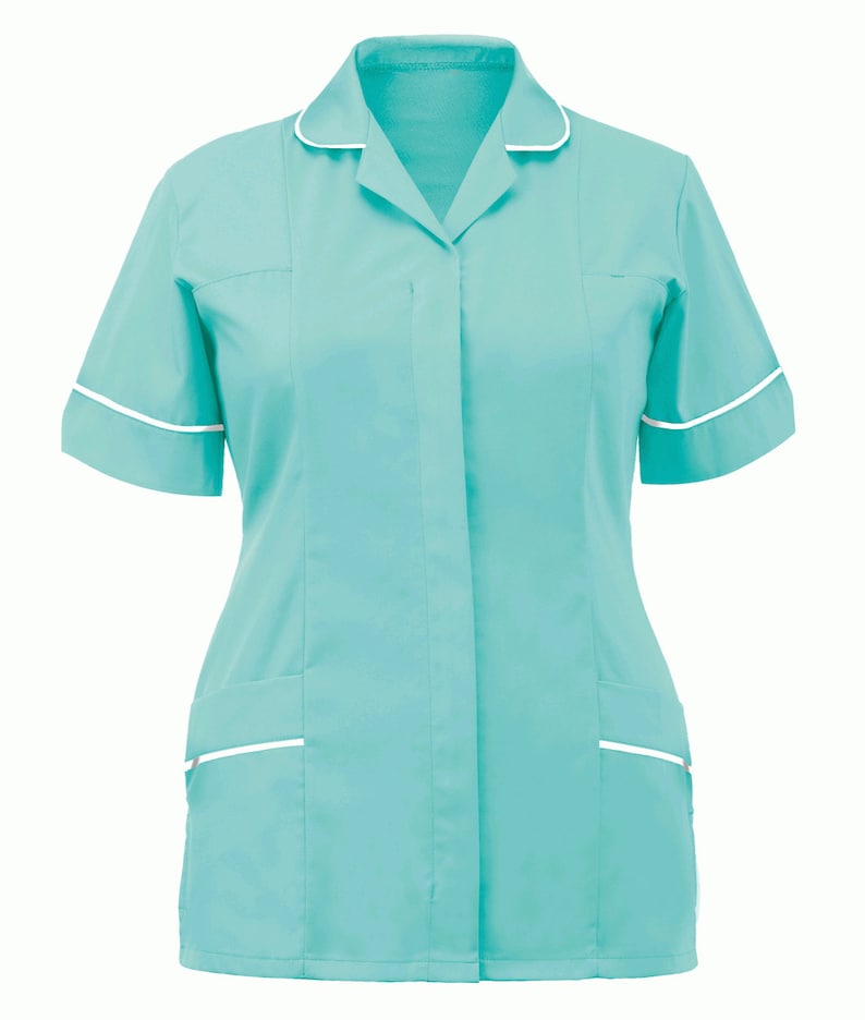 Tandarts Carrière Verpleegkundigen Uniform Tuniek Gezondheidszorg Medisch Ziekenhuis Tops Mint