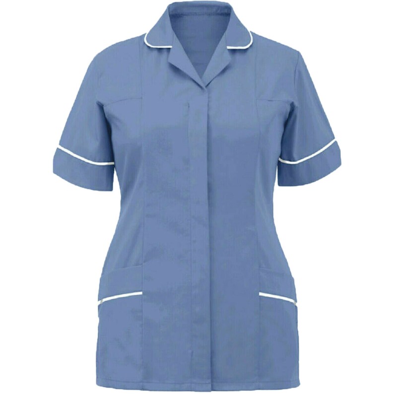 Tandarts Carrière Verpleegkundigen Uniform Tuniek Gezondheidszorg Medisch Ziekenhuis Tops Hospital Blue