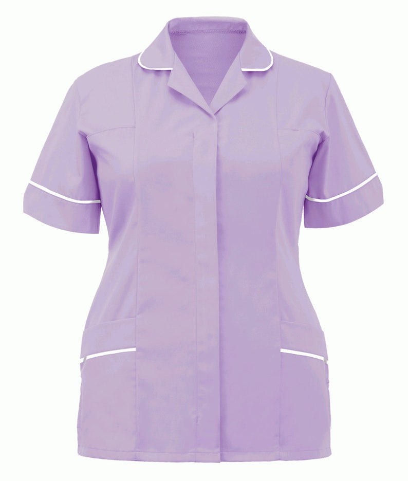 Tandarts Carrière Verpleegkundigen Uniform Tuniek Gezondheidszorg Medisch Ziekenhuis Tops Lilac