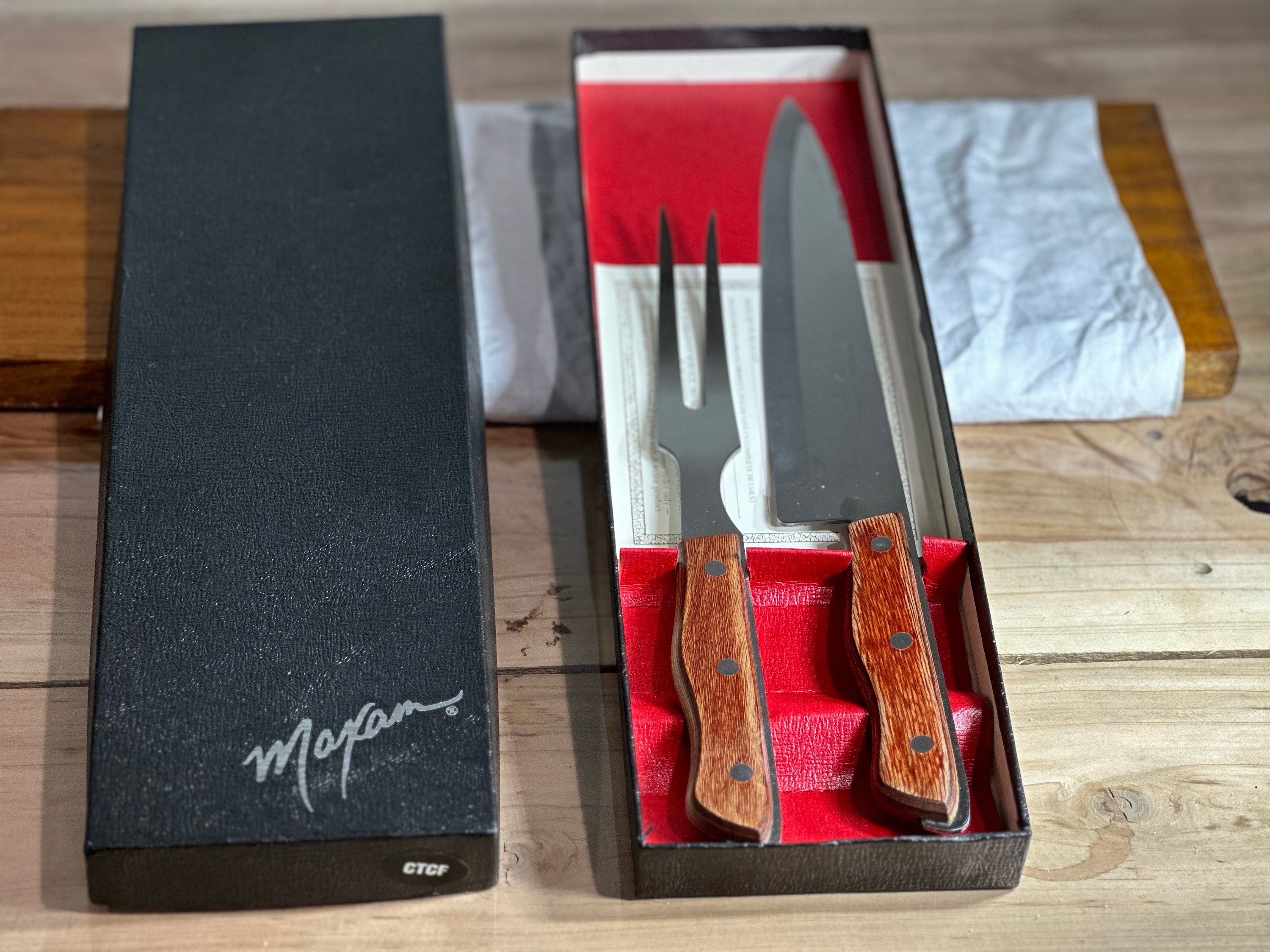 Wholesale Maxam Knife Set with Cutting Board - Buy Wholesale Cutting Boards