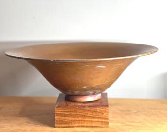 Cuenco de cobre grande Marie Zimmermann, 1916