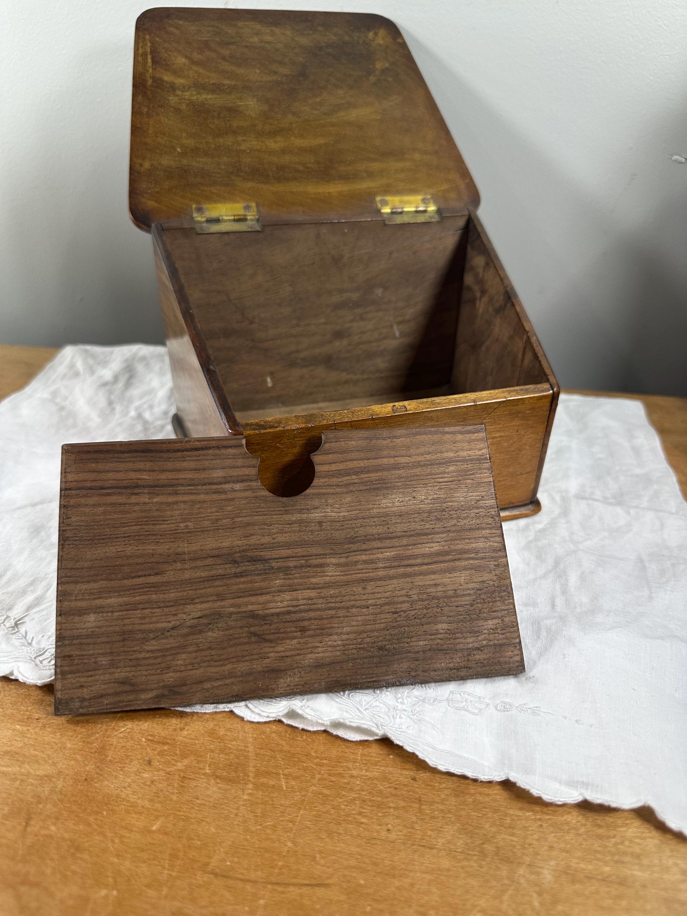 Antique Wooden Stationary Box Victorian Era - Etsy
