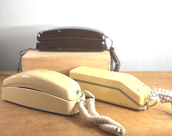 Vintage AT&T Radio Shack Slim-fone Phones - Etsy