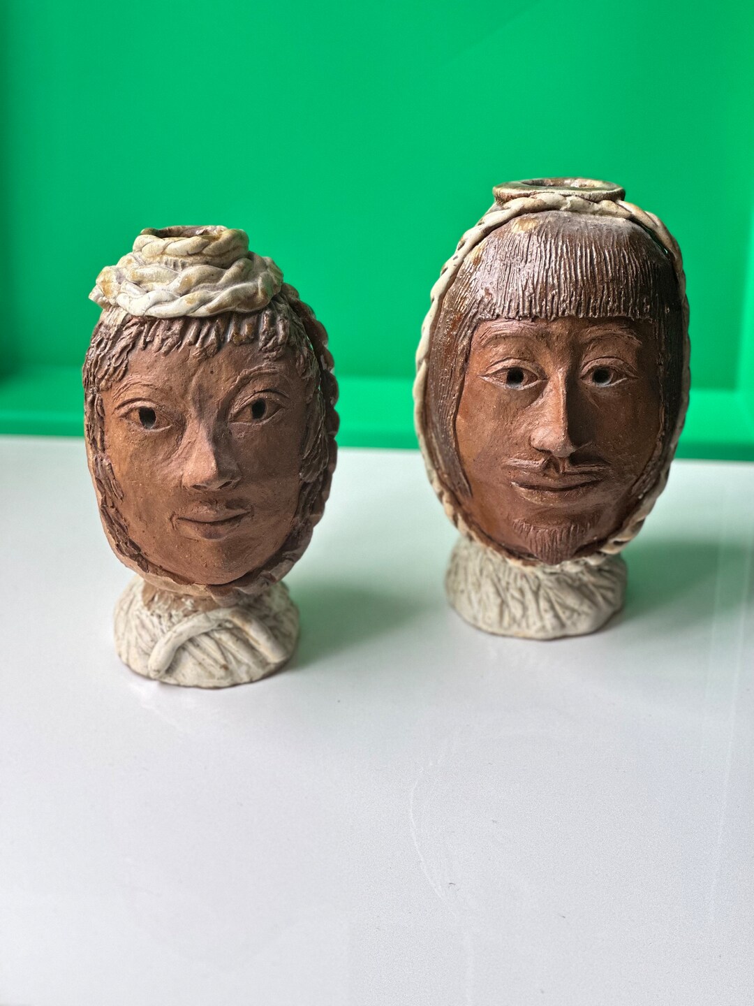 Vintage Studio Pottery Head Vase You Choose Holy Grail Etsy