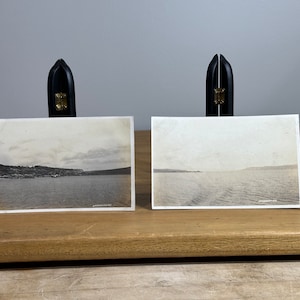 Cartes postales vintage de Turquie du détroit des Dardanelles ~ Photos de voyages du monde 1920 ~ noir et blanc