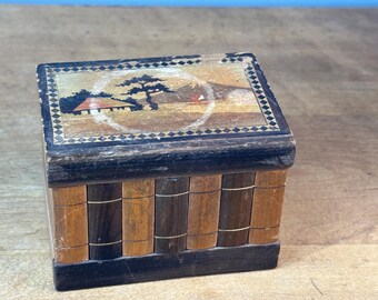 コレクション Nagano 1998 Wood Puzzle Vintage 1950's Made In Japan Hakone Wooden Puzzle Set Nagano