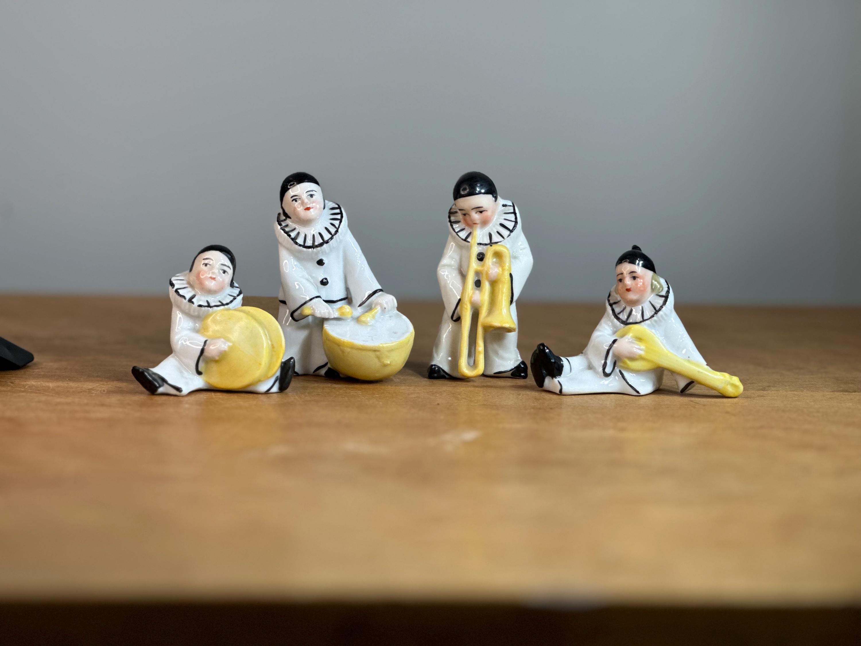 楽器を演奏するピエロボーイズ～4体セット - Etsy 日本
