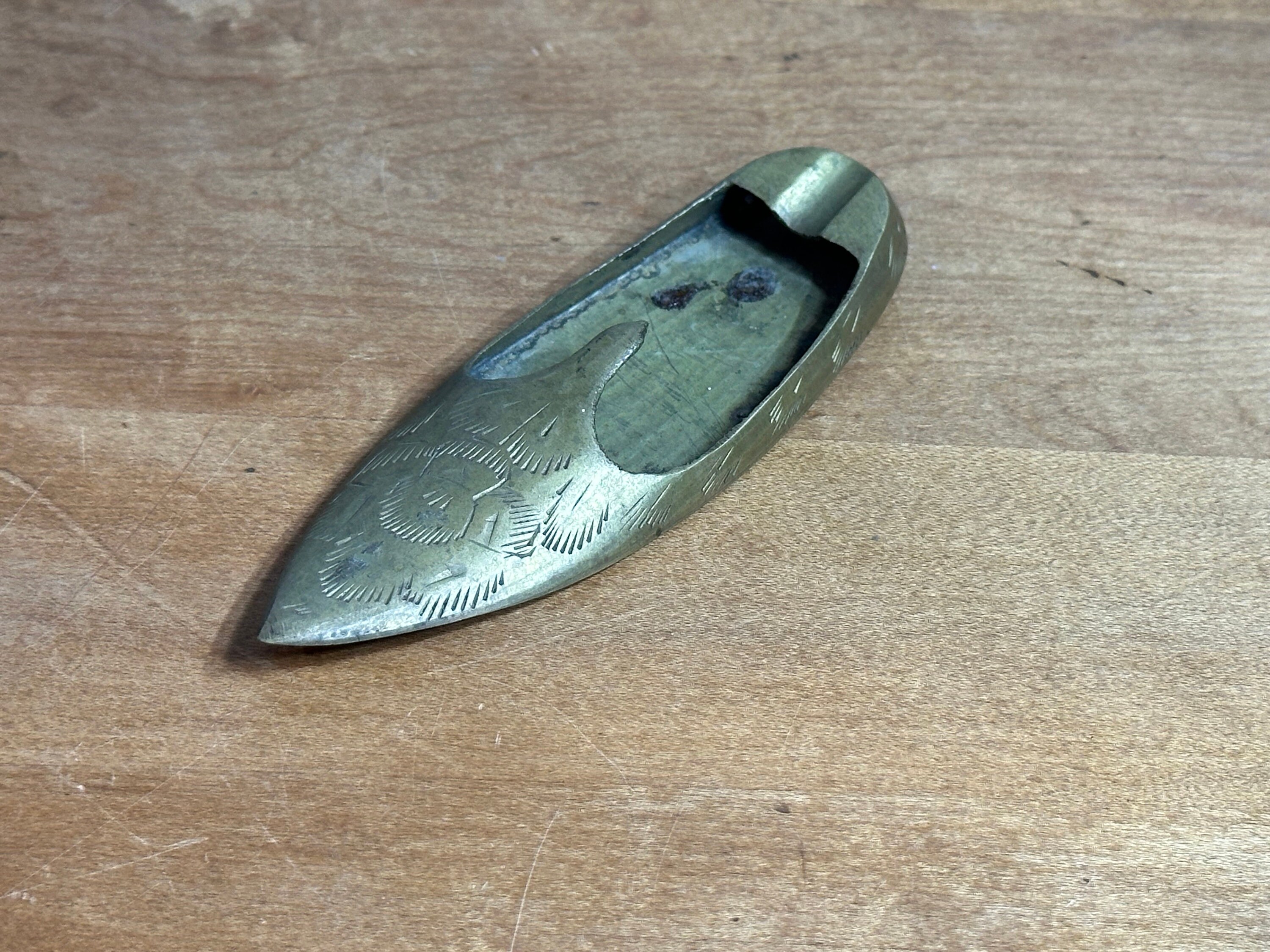 ヴィンテージ真鍮製シューズスリッパ灰皿 ～ MCM - Etsy 日本