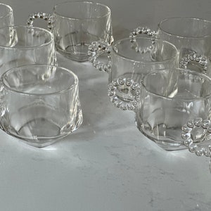 Anchor Hocking Berwick Boopie Glass punch tea cup ~ mcm vintage