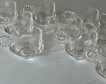 Anchor Hocking Berwick Boopie Glass punch tea cup ~ mcm vintage