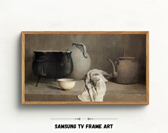 Samsung Frame TV Art / Vintage Farmhouse Still Life Arte DIGITAL / TV004
