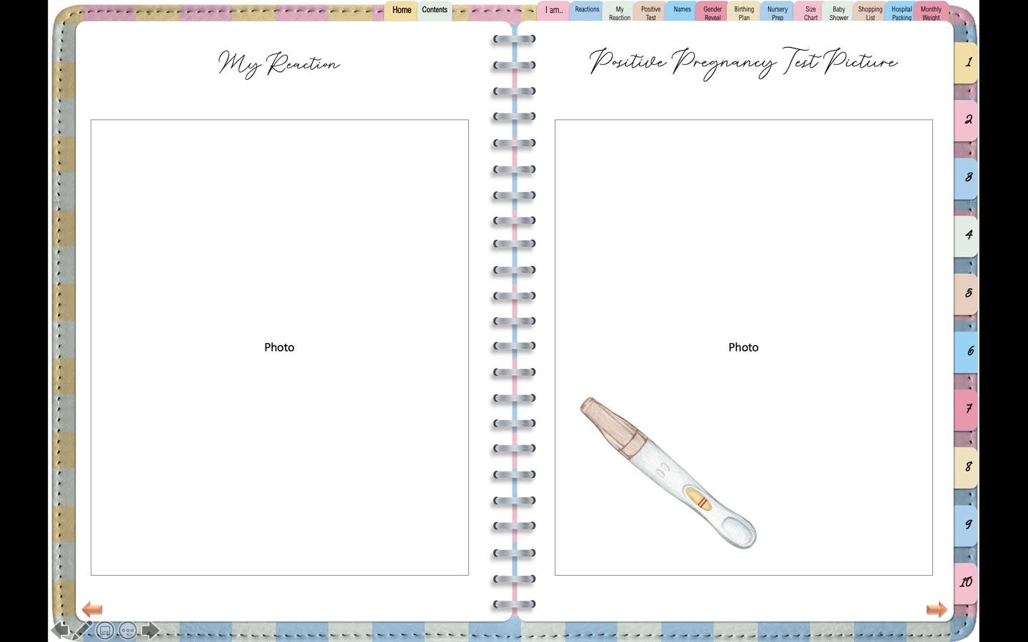 Digital and Printable Pregnancy Journal Bundle for the Mom to Be ...