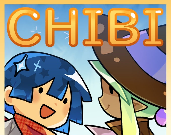 Chibi Simple and Cutesy Digital Commissions | Custom Art | Character ...