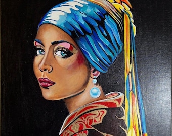 Girl with a pearl
