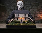 Michael Myers House Diorama, Halloween Movie Replica, Horror Collectible