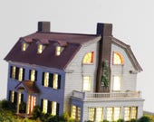 Amityville Horror Miniature House Inspired by Movie | Handmade Diorama | Collectible Item | Horror Film | Limited Edition Art | Pre-Order