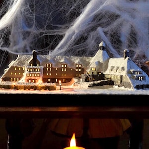 Pre-Order, Inspired by The Shining, Limited Edition Handmade Overlook Hotel Diorama, Collectible Movie Model, Stephen King, Stanley Kubrick