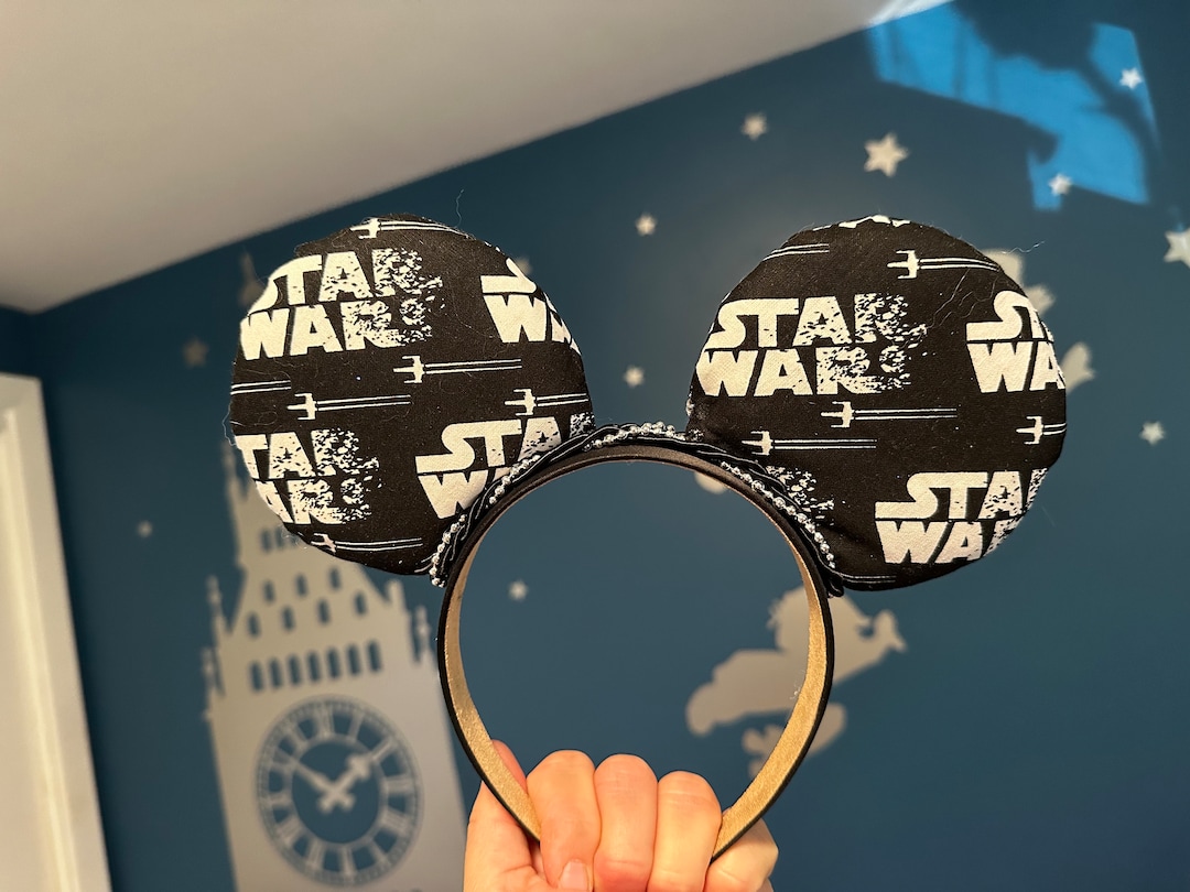 Star Wars Lightsaber Mickey Minnie Ears Etsy