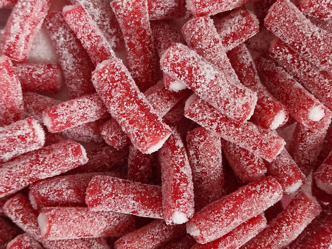 Strawberry Pencils 1Kg - Pick And Mix Sweets - Retro Sweets - Chewy
