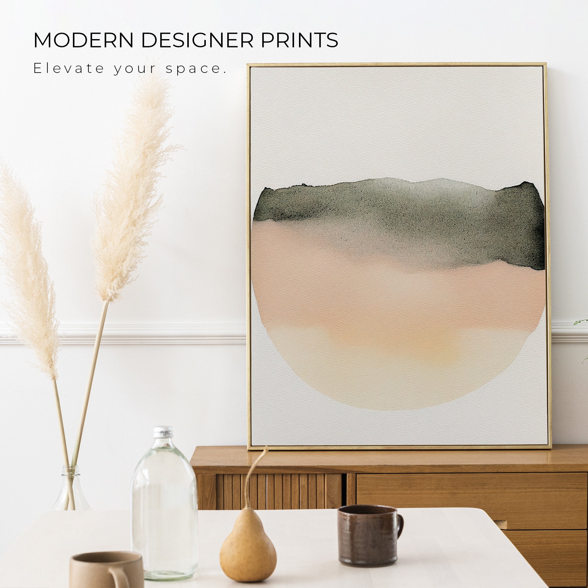 Abstract Art Modern Art Neutral Contemporary Art Abstract Nordic Prints
