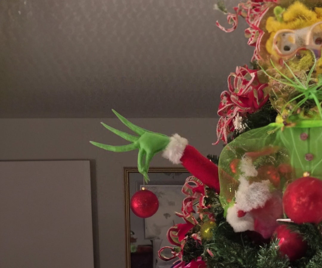 Grinch Arm for Christmas Tree Etsy