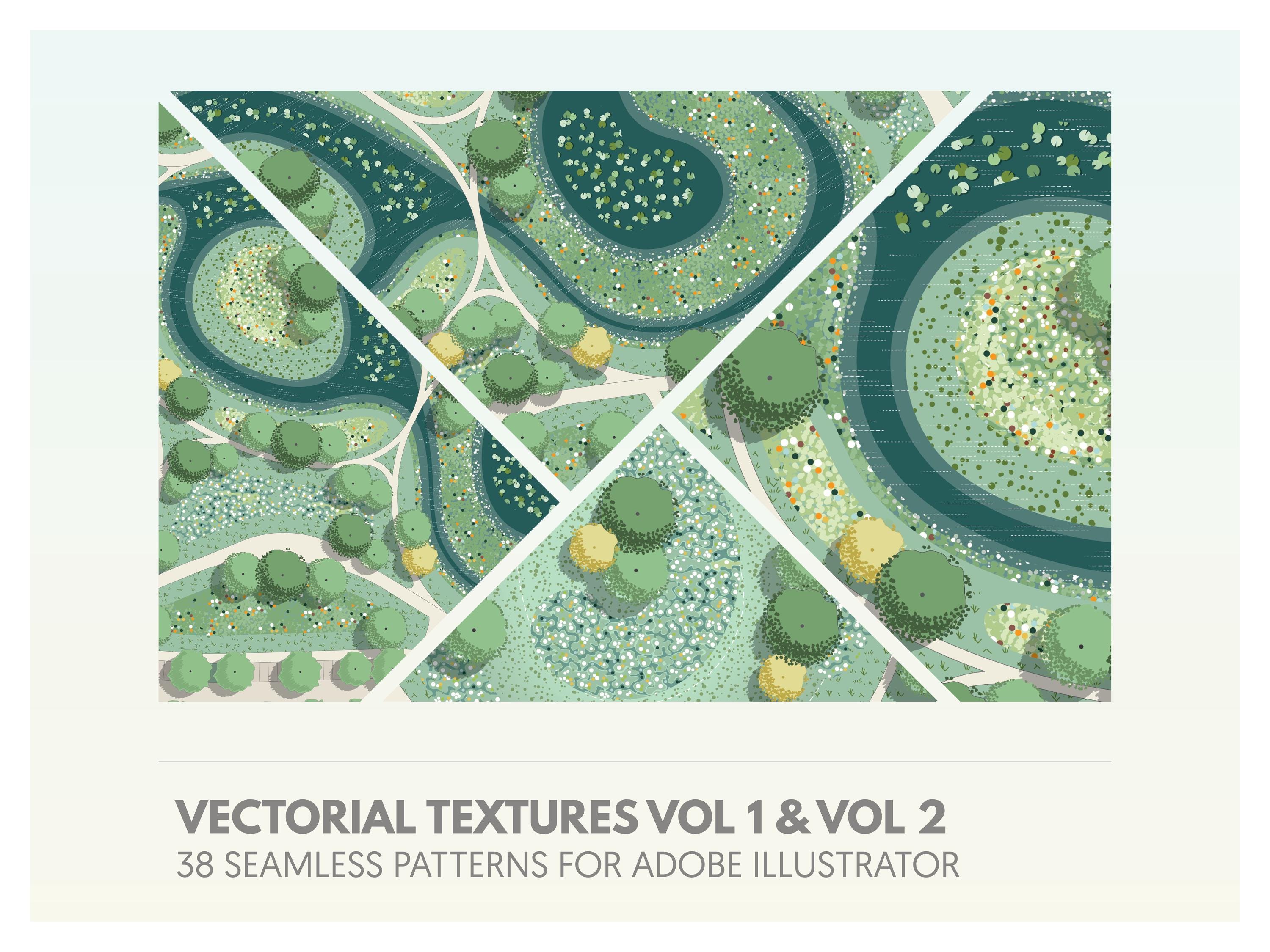 Vectorial Textures | COMPLETE PACK | 38 Seamless Patterns | Geometric ...