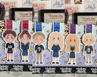 Tommen Boys Magnetic Bookmark | Binding 13, Keeping 13, Saving 6, Taming 7 | Bookish Romance Merch