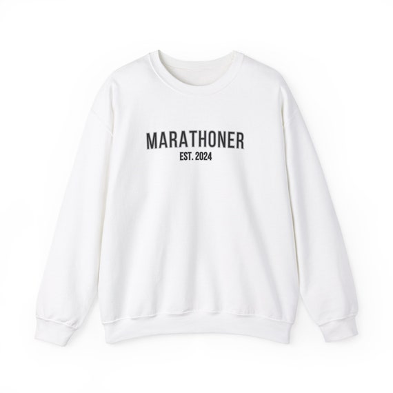Marathoner sweatshirt sale