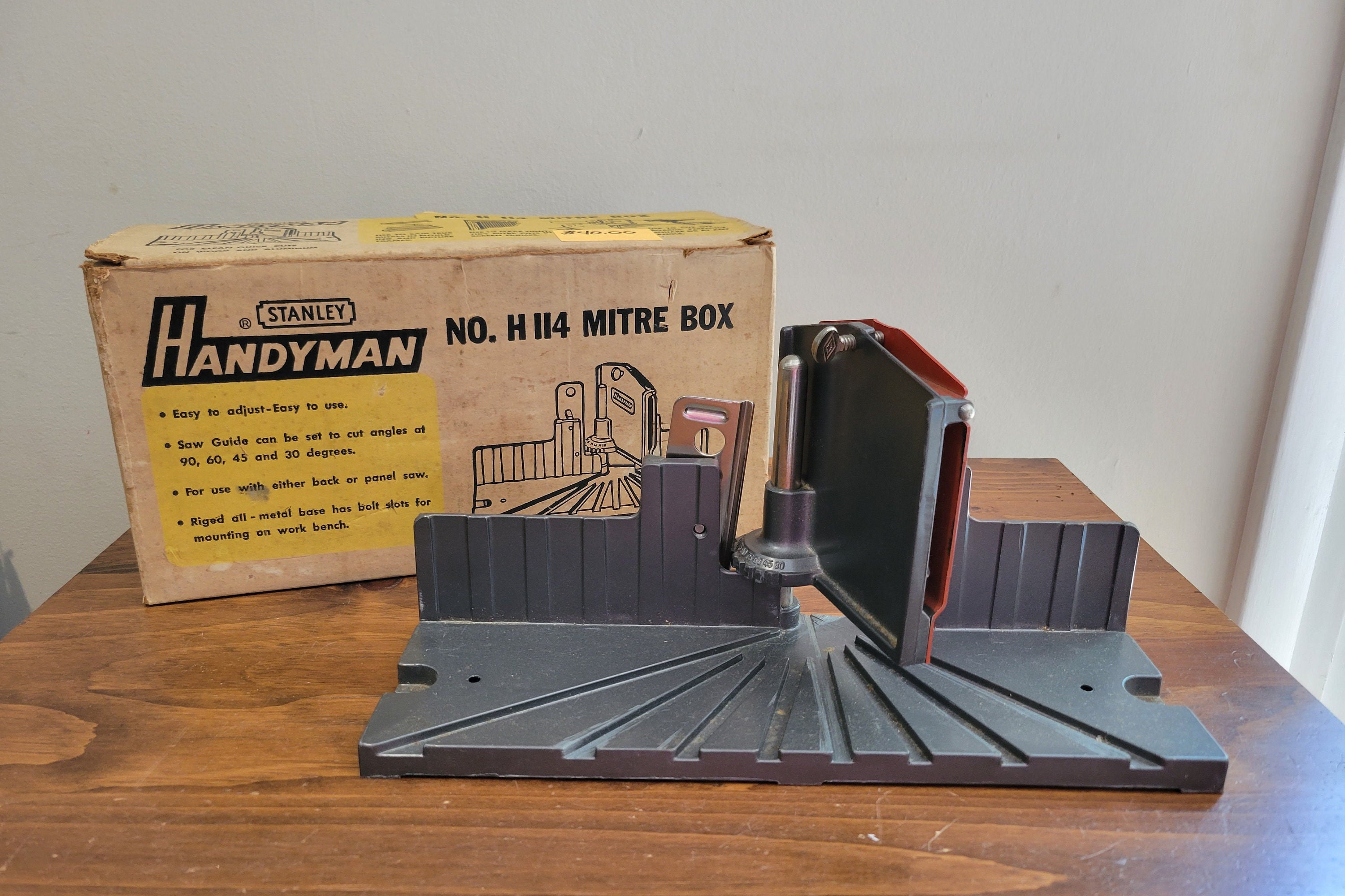 Antique Miter Box - Etsy