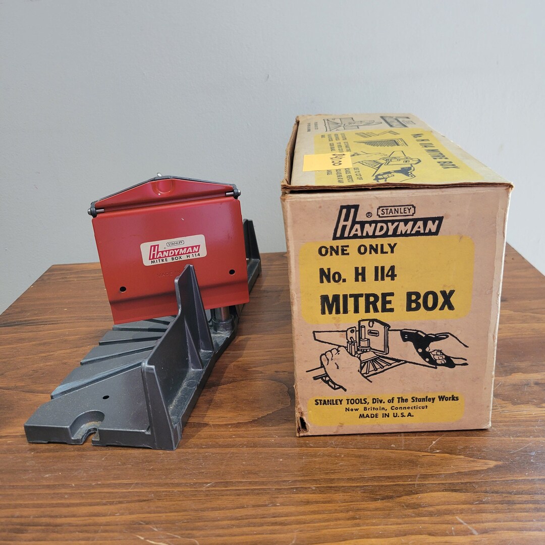 Best vintage miter box Clearance