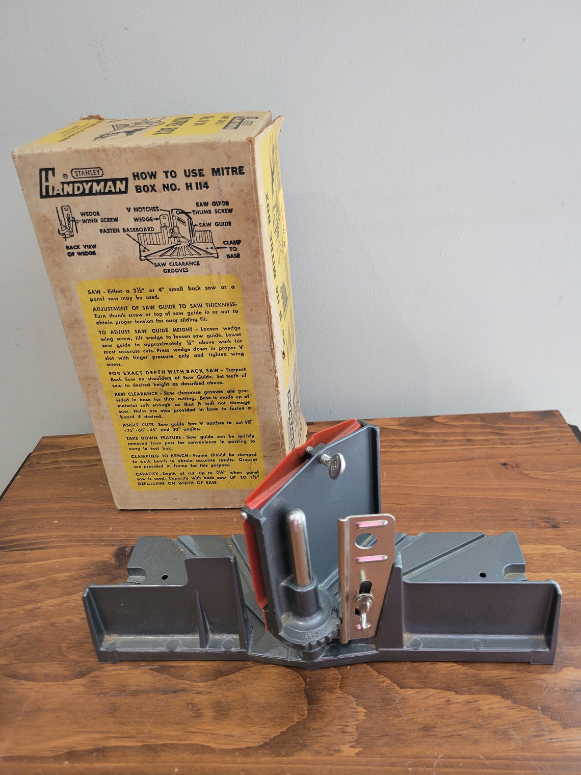 Antique Miter Box - Etsy