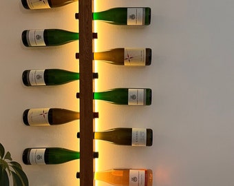 Wijnrek met LED-verlichting *Luminous Wine*