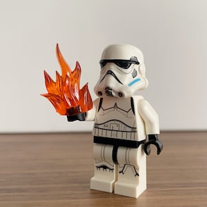 Custom Feuereffekt Energie für Lego Minifiguren l Minifigur ist nicht enthalten