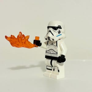 Custom Feuereffekt für Lego Minifiguren l Minifigur ist nicht enthalten