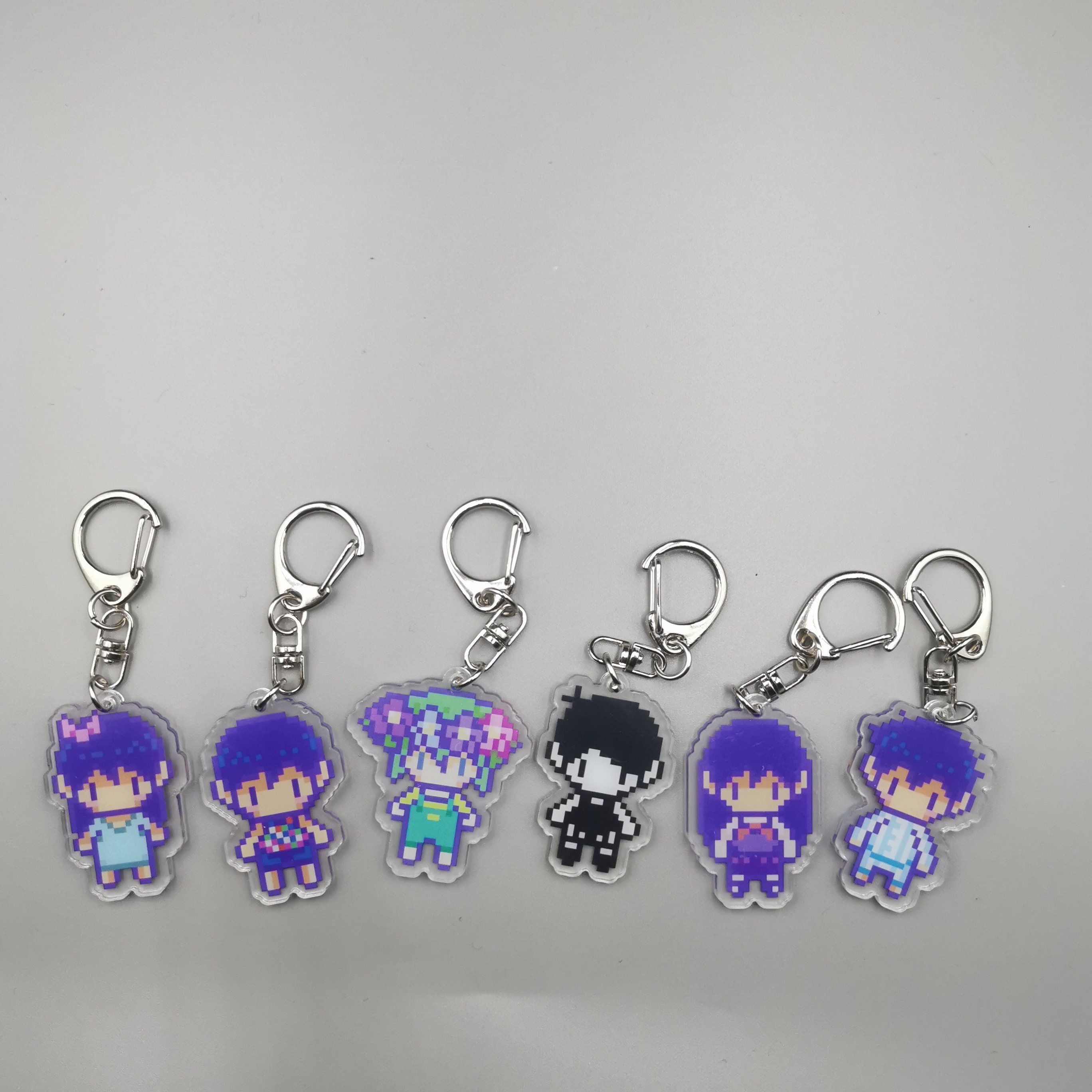 Omori Mari Ghost / Spirit Perler Keychain (or Magnet, Pin, Ornament, Sprite)