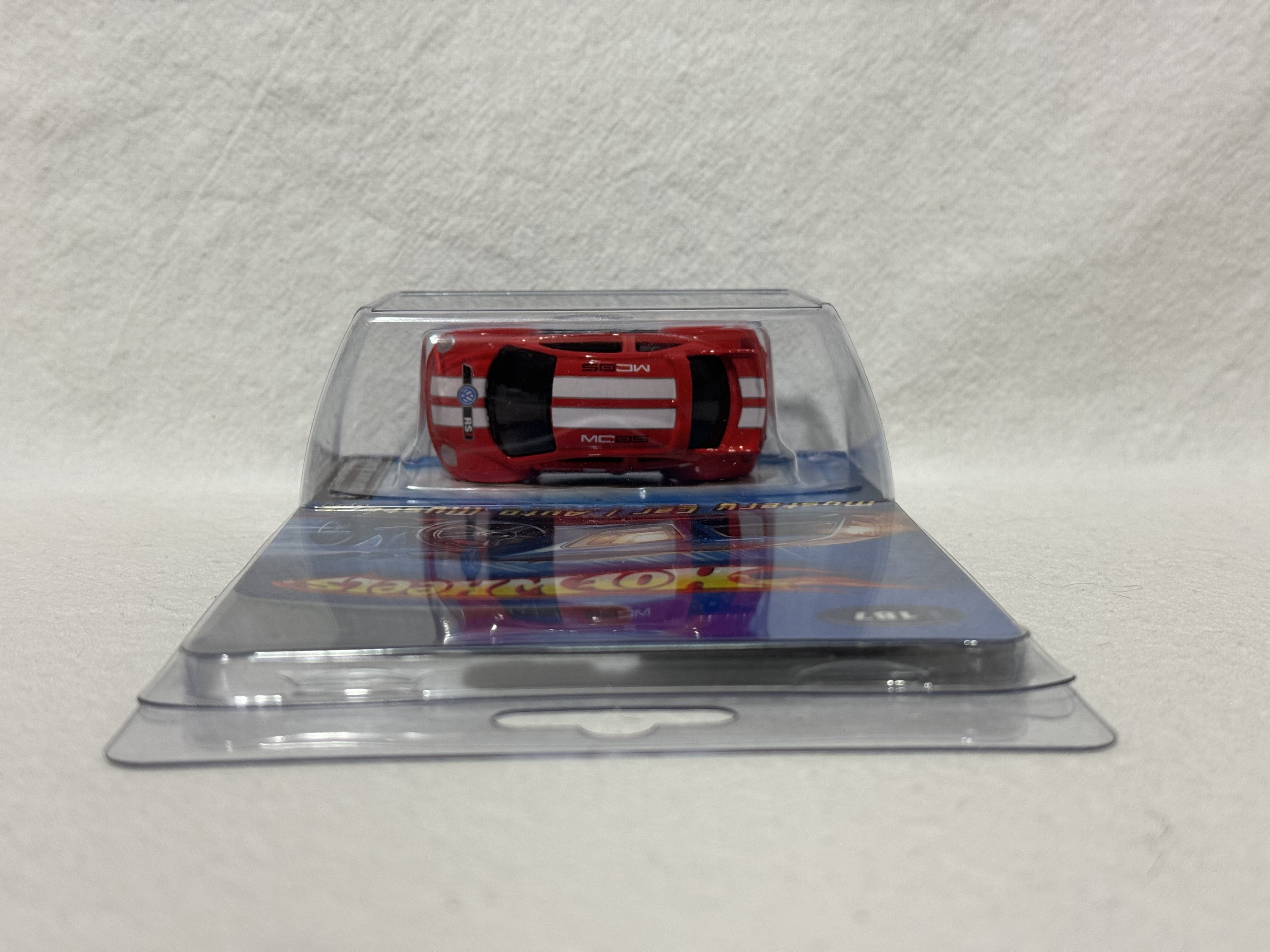 Hot Wheels Red Volkswagen New Beetle Cup #187, Mystery Car 4/4