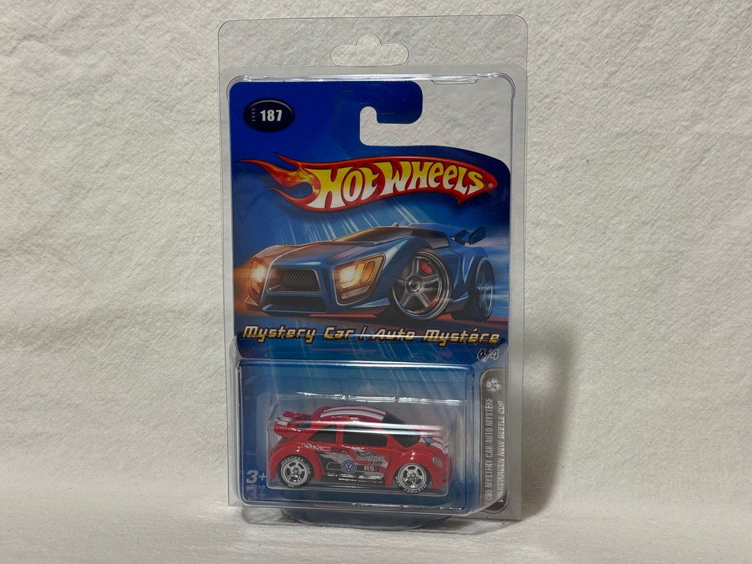 Hot Wheels Red Volkswagen New Beetle Cup #187, Mystery Car 4/4