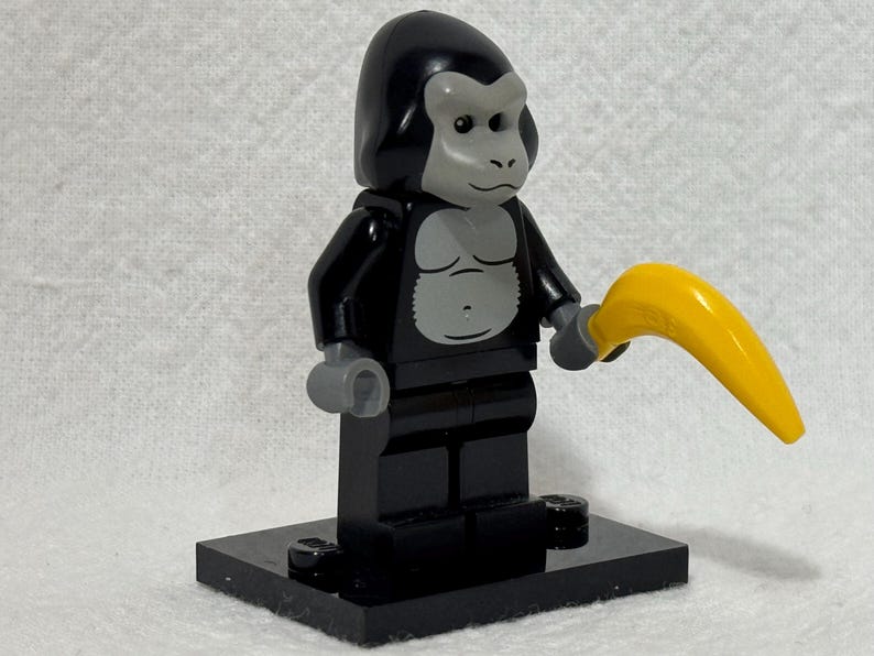Lego Gorilla Suit Guy Costume Minifigure CMF Series 3 Includes lego-gorilla-suit-guy-costume-minifigure-cmf-series-3-includes