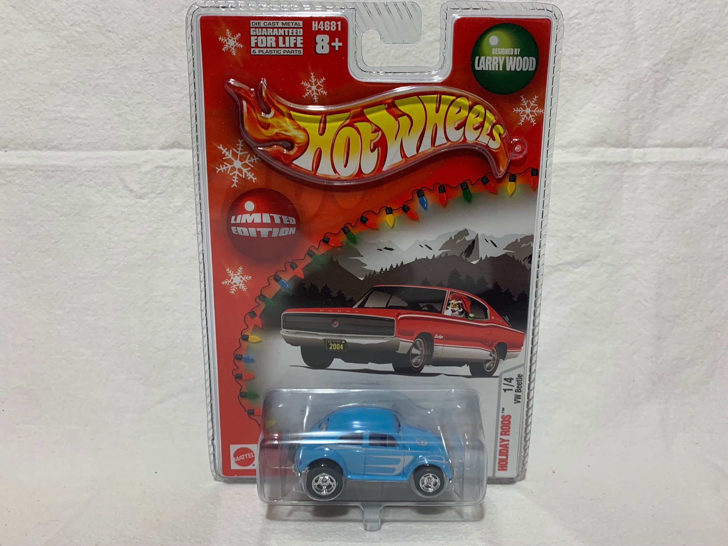 Hot Wheels LARRY WOOD VW BUG ラリーウッドサイン入り